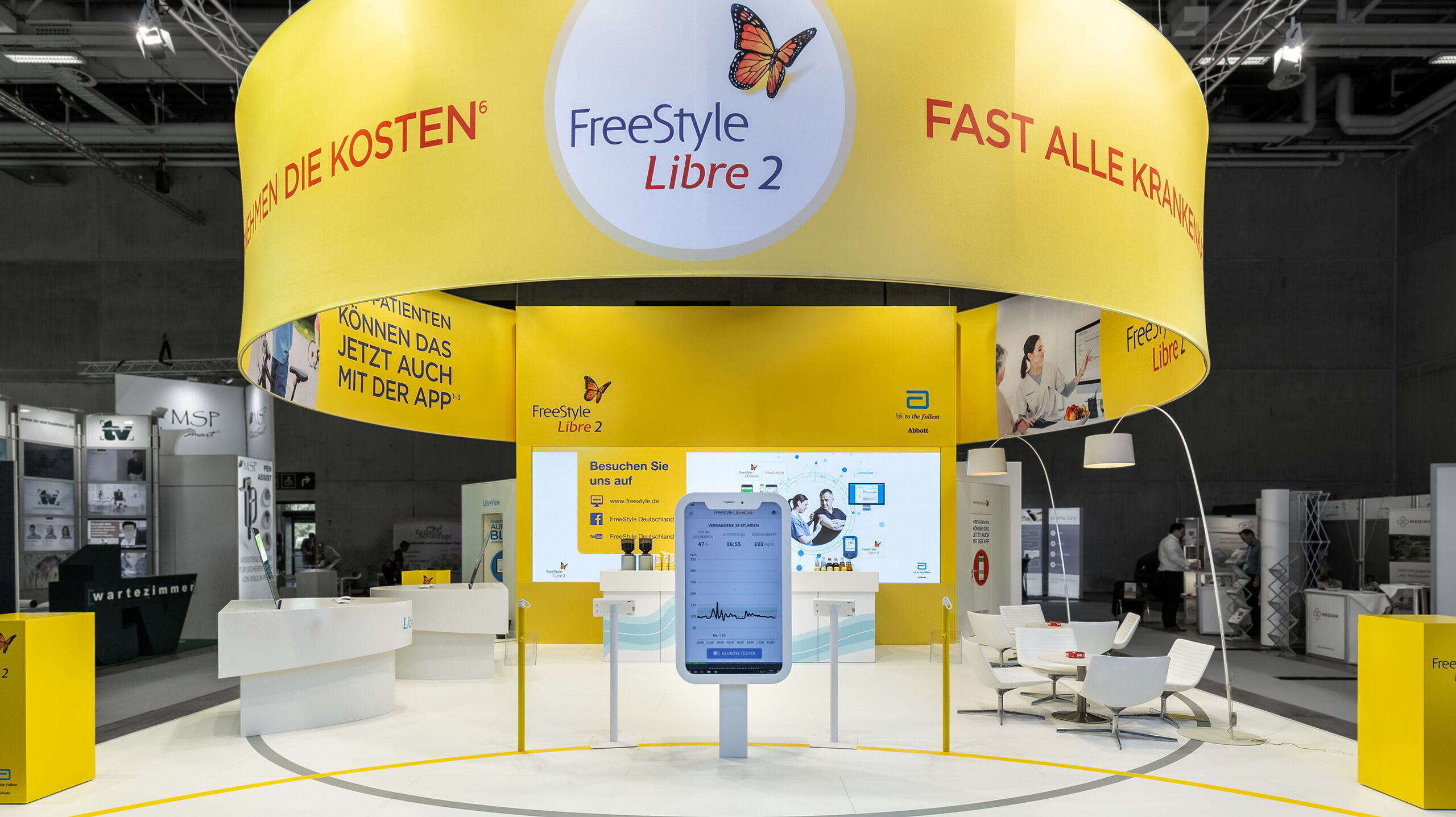 Messestandbeispiel für Ihre Messe in Hannover