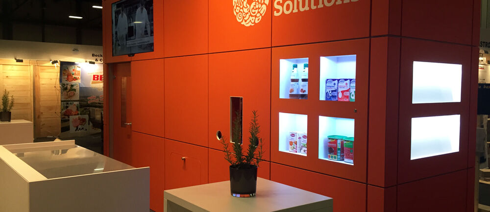 Messestand Unilever Food Solutions, Messe Anuga, Messebau Isingermerz, Messeauftritt, Internorga, Intergastra