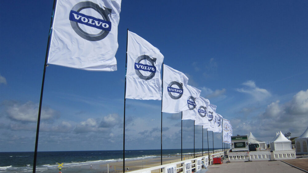 Volvo, FlensSurfcup, Sylt, Eventbau ISINGERMERZ