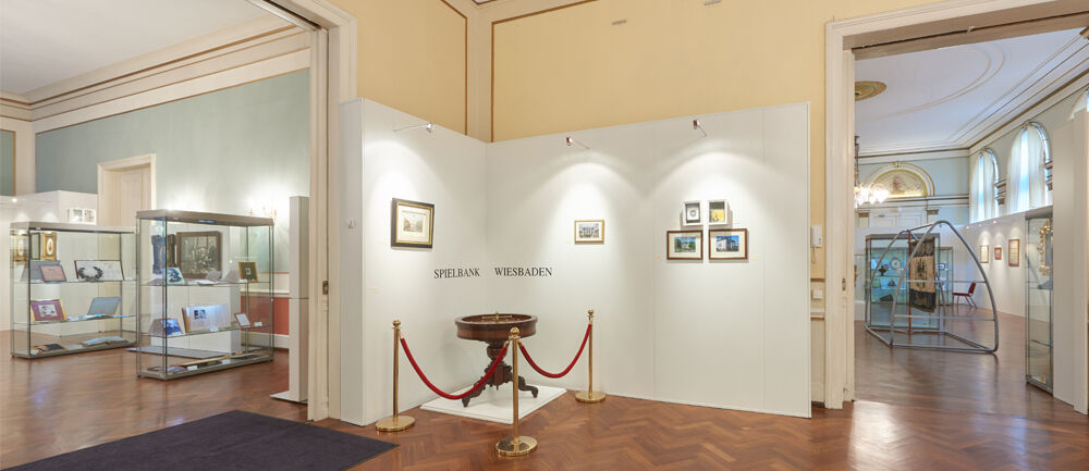 Casinogesellschaft, Wiesbaden, Ausstellungsbau, Ausstellung Wiesbaden im Umbruch, ISINGERMERZ, Ausstellungsstück