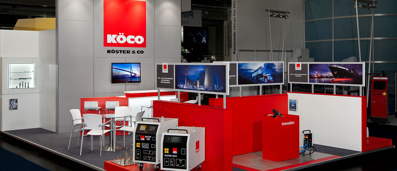 Messe Blechexpo Stuttgart, Messebau ISINGERMERZ
