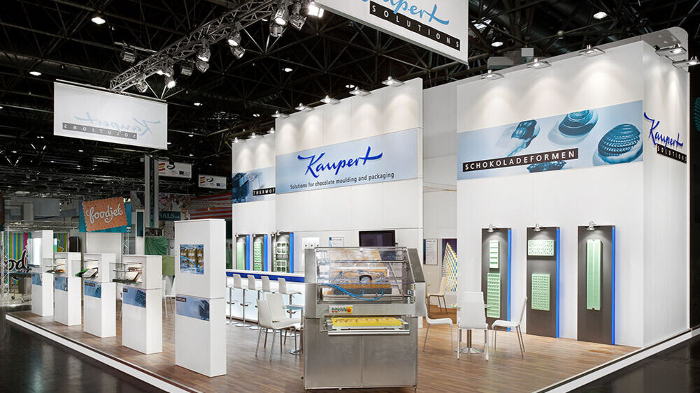 Messestand Kaupert, Messe Interpack, Messebau Isingermerz