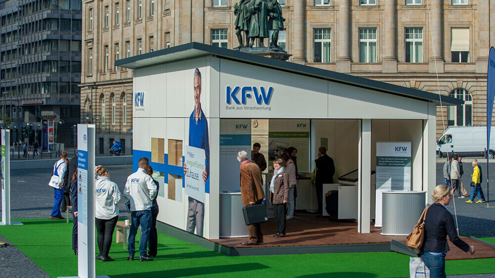 KfW Roadshow, Eventbau ISINGERMERZ