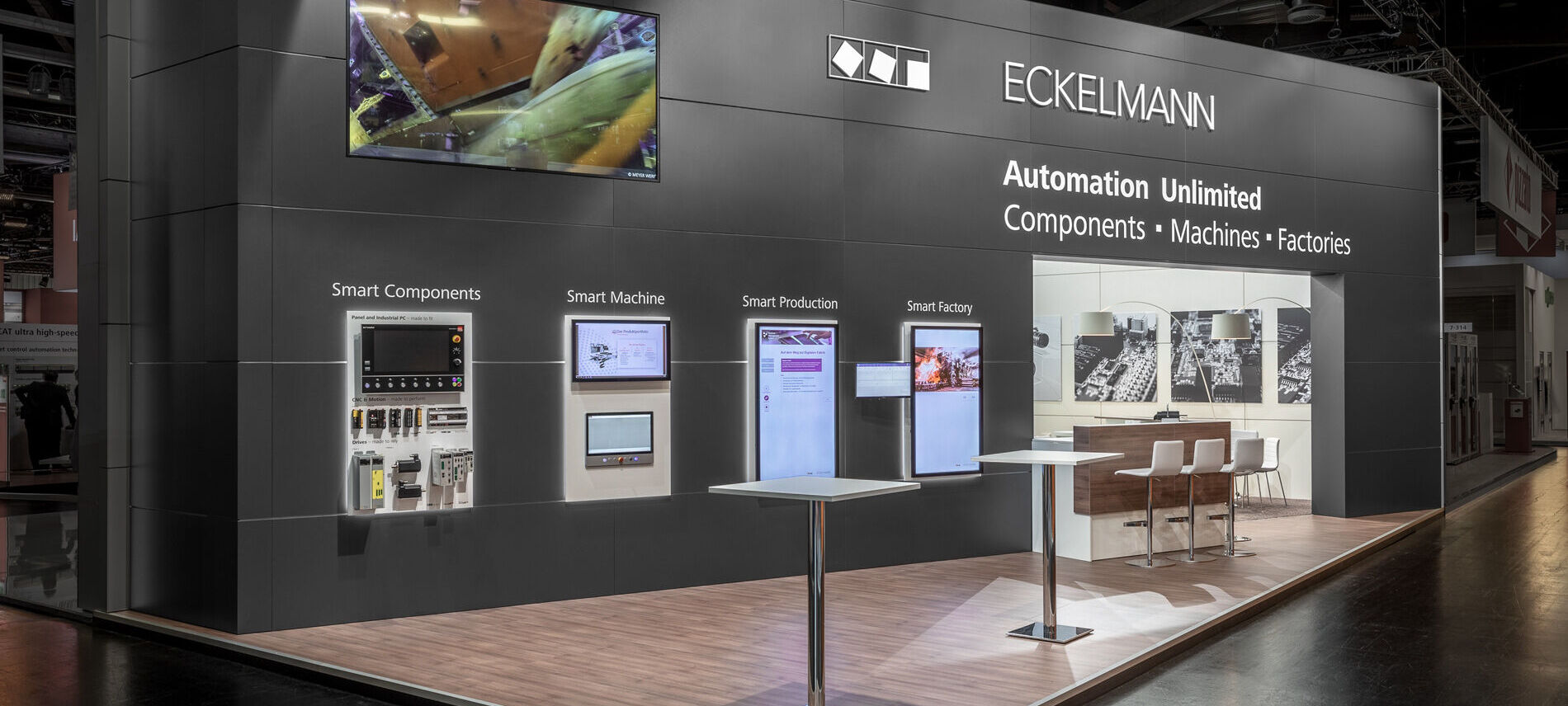Messe Logimat Stuttgart, Messebau ISINGERMERZ