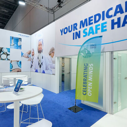 Freudenberg Medical, Compamed, Düsseldorf, Messebau, ISINGERMERZ