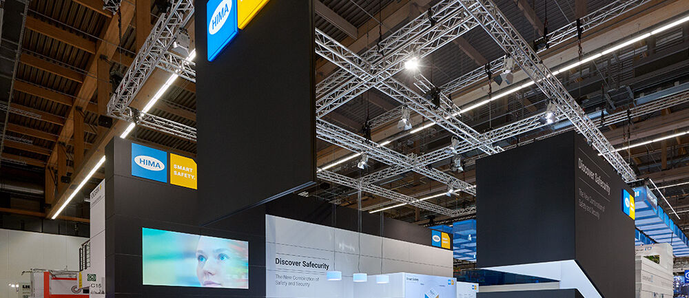 Digifant, Werbetechnik, HIMA, Messe Achema, Messegrafik, Messedesign, Wiesbaden