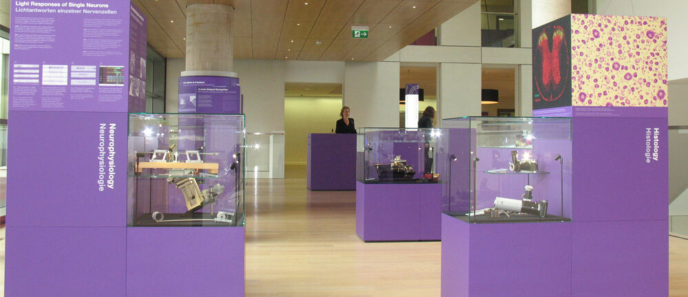 Ausstellungsbau, Max-Planck Institut, 100 years minds in motion, Werkstatt, Schreinerei, Isingermerz, temporären Ausstellung, Eventbau