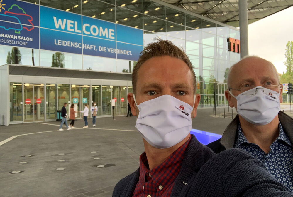 Messe Caravn Salon, Messestand, Isingermerz, Corona