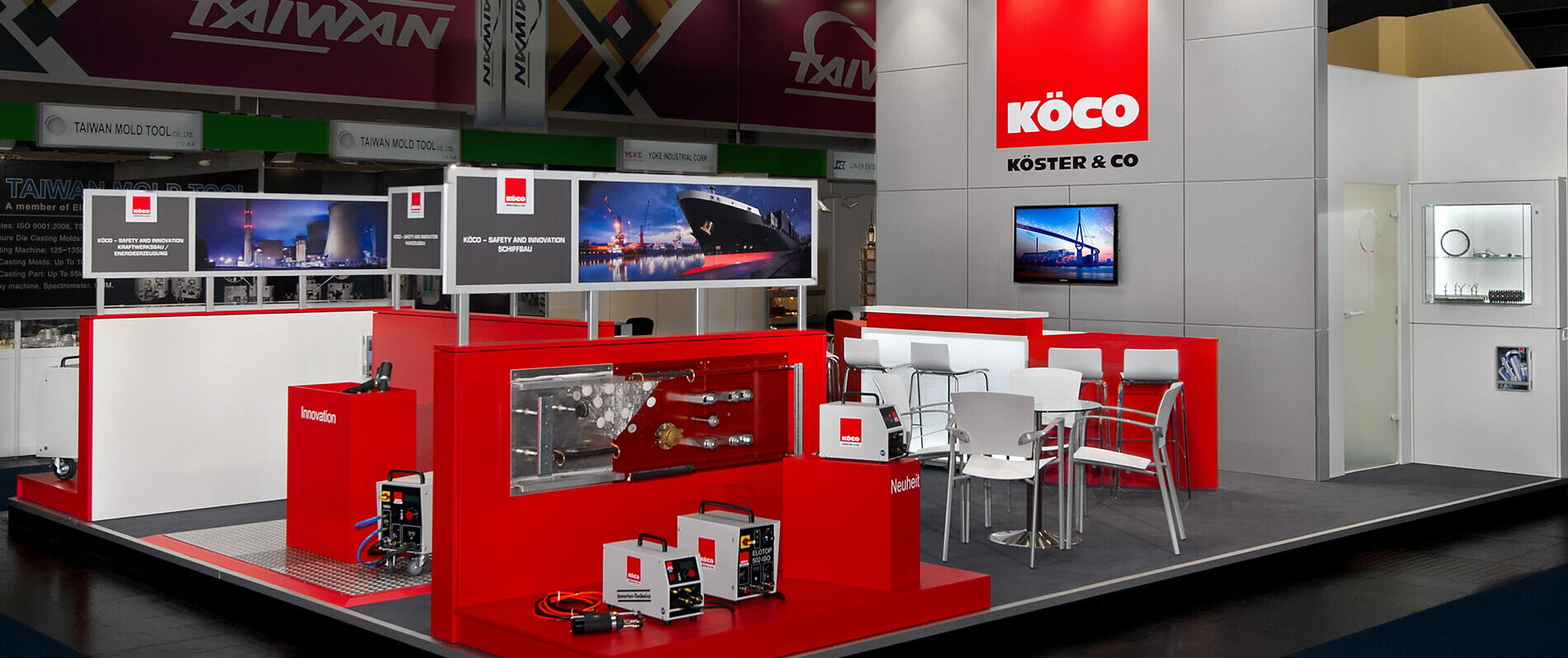 Messe Blechexpo Stuttgart, Messebau ISINGERMERZ
