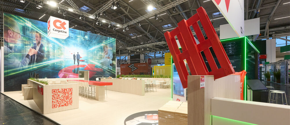 Messe Transport Logistics München, ISINGERMERZ MEssebau, Cargoline