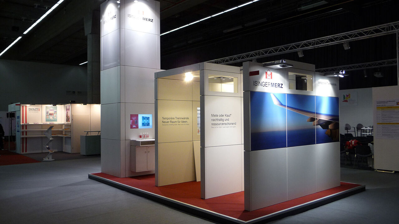 Facility Management Messe, Trennwände