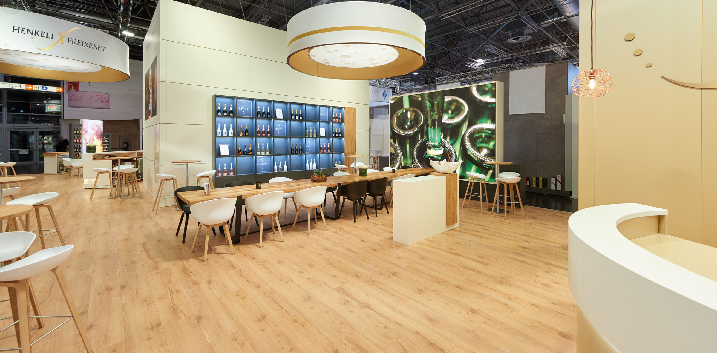 Individueller Messestand, Prowein, Düsseldorf, Messedesign