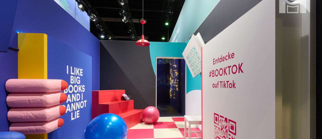 Messestand Thalia, Messe Frankfurt, Buchmesse