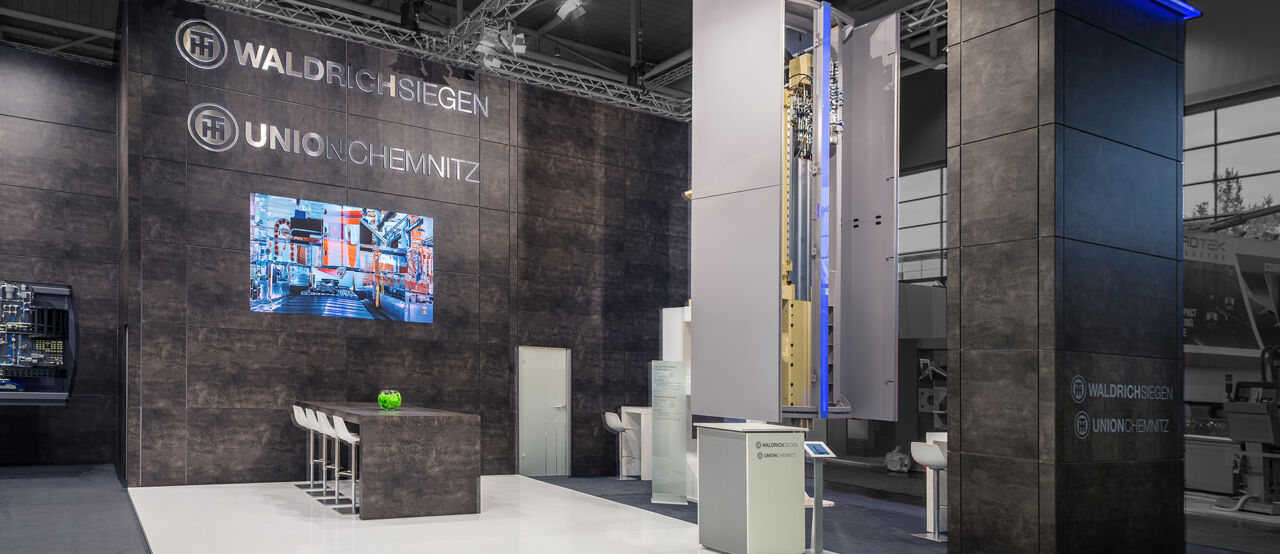 EMO Messestand in Hannover von Isinger und Merz