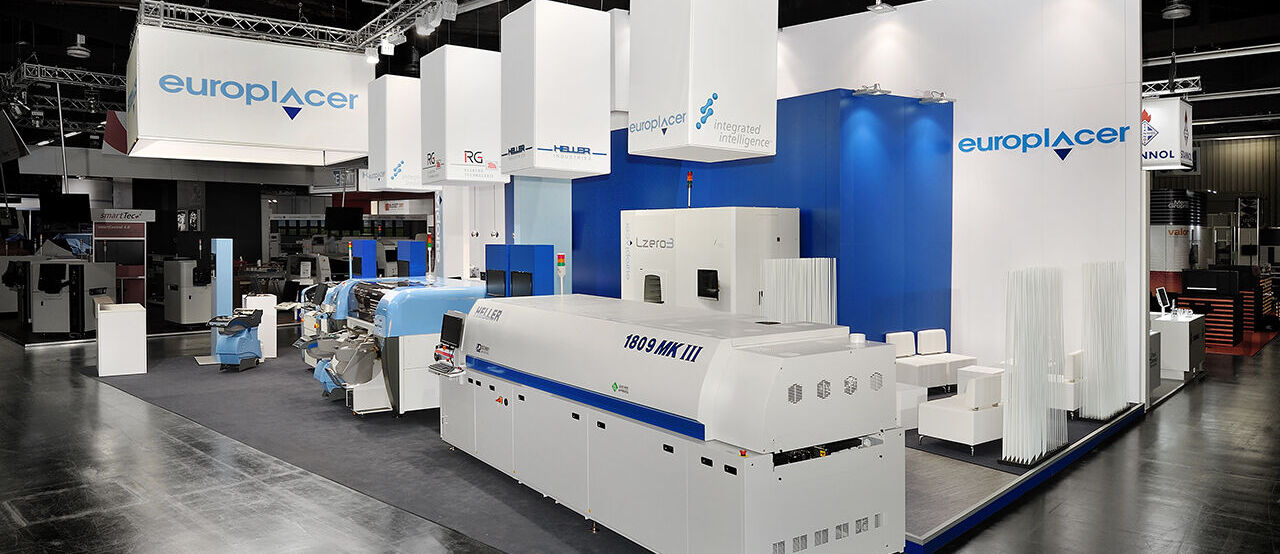 Messe Productronica München, Messebau ISINGERMERZ