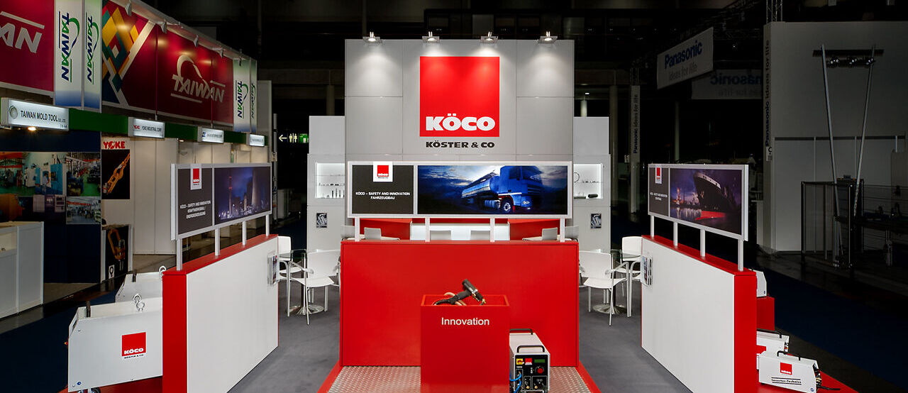 Messe Blechexpo Stuttgart, Messebau ISINGERMERZ