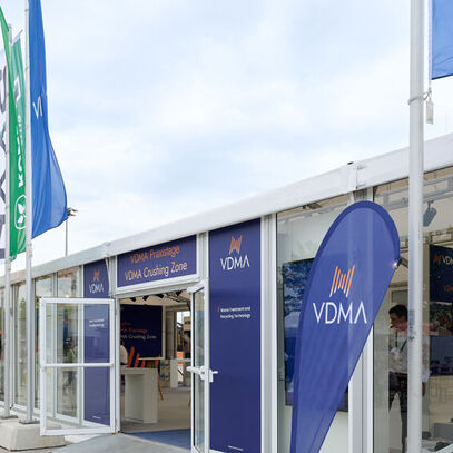 VDMA, IFAT Trade Fair, Event Construction, Outdoor Exhibition Stand, ISINGERMERZ, Outdoor Area
