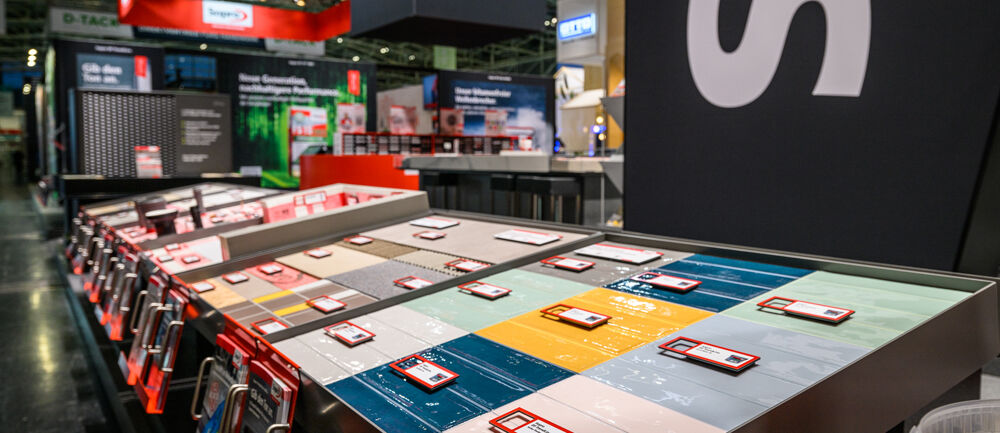 Produktpalette, Vorführung