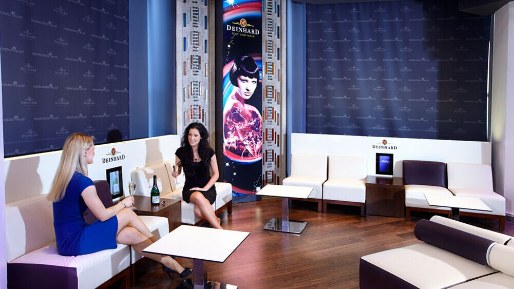 Deinhardtlounge, Henkell Sektkellerei, Friedrichstadtpalast Berlin, ISINGERMERZ