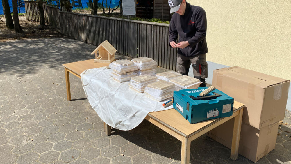 KITA Medenbach, Vogelhäuser, Isingermerz, soziales Engagement, Wiesbaden