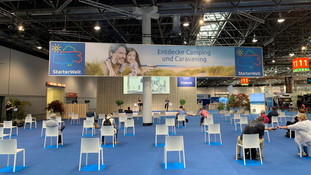 Messe Caravn Salon, Messestand, Isingermerz, Corona