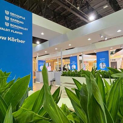 Körber Messestand, internationaler Messebau, Dubai