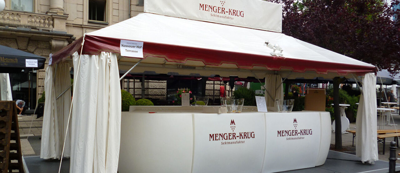 Wilhelmstrassenfest, Wiesbaden, Theken, Eventbau