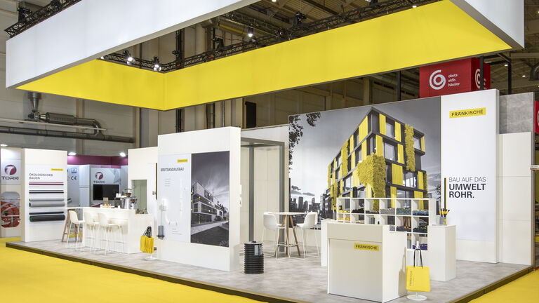 skalierbarer Messestand, Messebau, Fränkische Rohrwerke