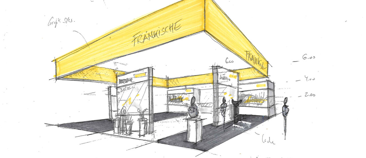 Messestand Fränkische Rohrwerke, individuelles Messedesign