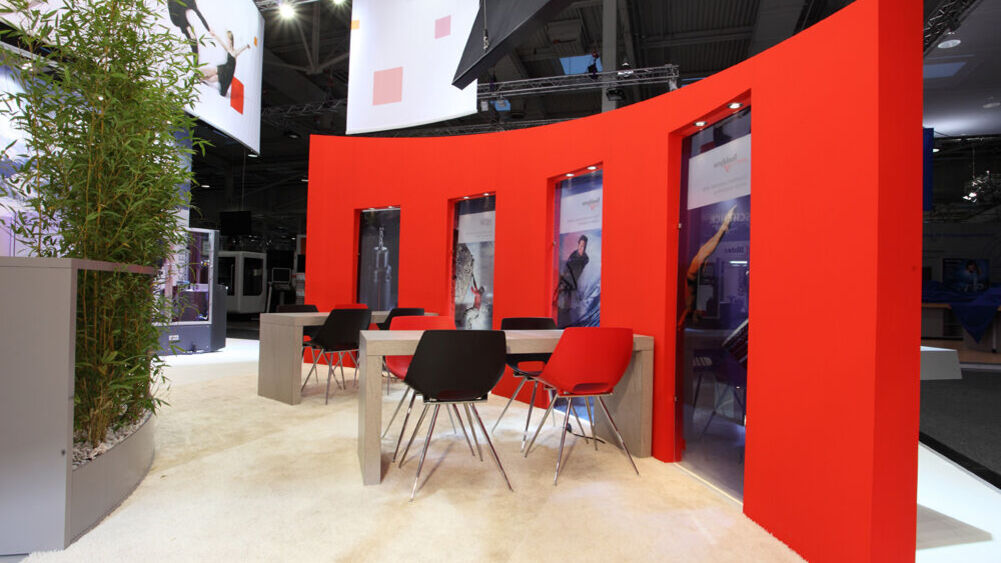 Messestand Schenck Rotec, Messe EMO Hannover, Messebau ISINGERMERZ