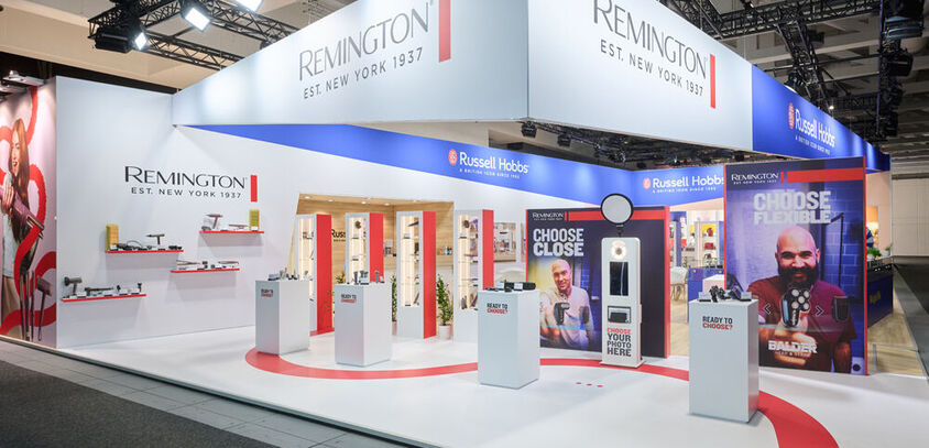 Modener Messestand, neues Standkonzept