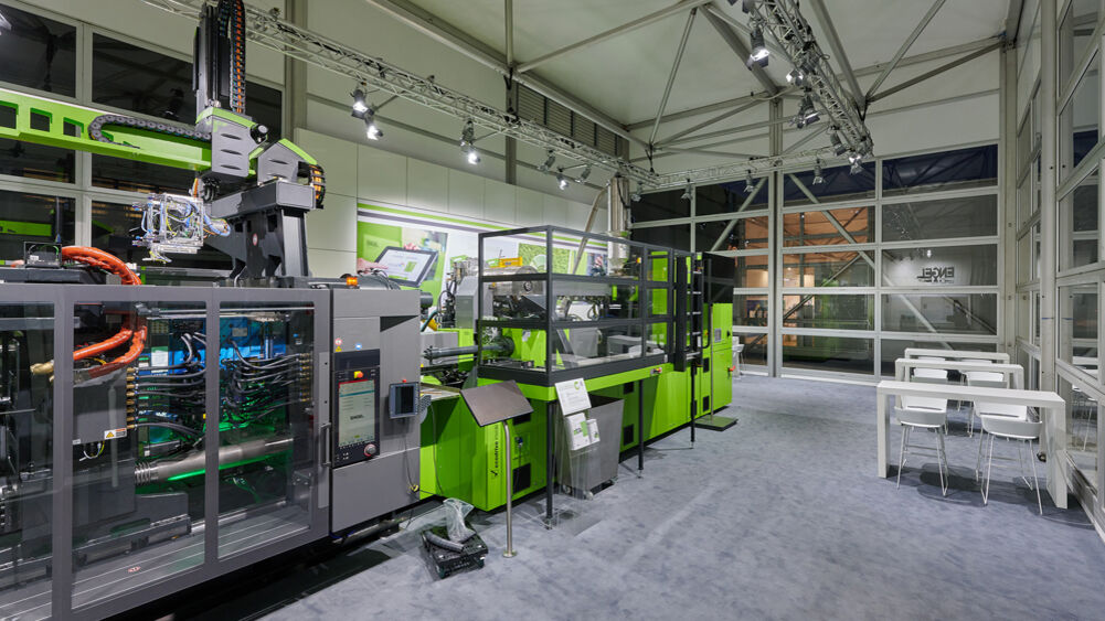 Messestand VDMA, Messe K, Düsseldorf, Circular Economy, Kreislaufwirtschaft, Nachhaltigkeit, Isingermerz, Messebau, Eventbau
