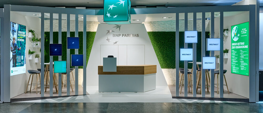 Messestandbeispiel für Messeort Stuttgart, Isingermerz Messebauer