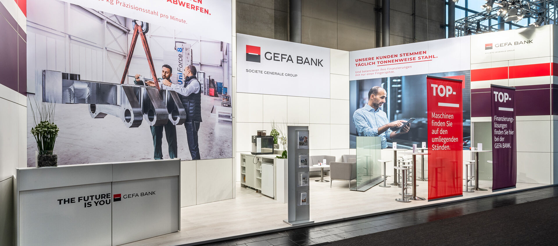 Messestandbeispiel für Ihre Messe in Hannover