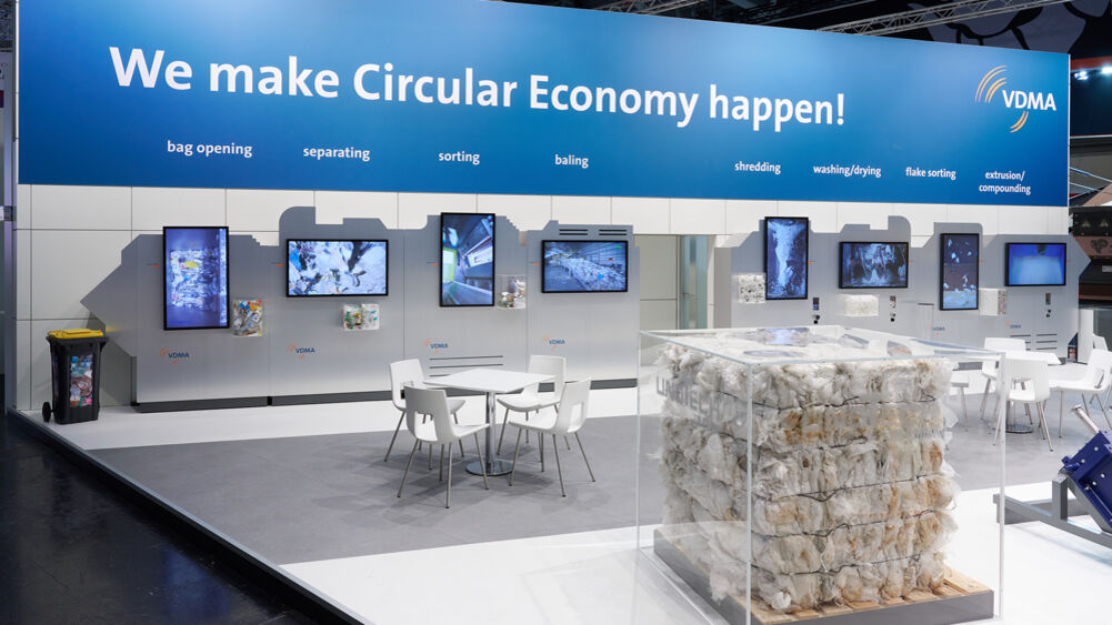 Messestand VDMA, Messe IFAT, Isingermerz, Messedesign