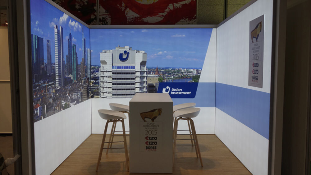Union Investment Popup Cube, Jazzunique