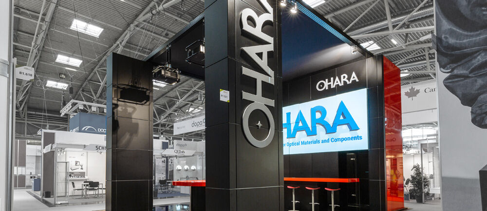 Messe Automatica München, Messestand Ohara, Messebau ISINGERMERZ