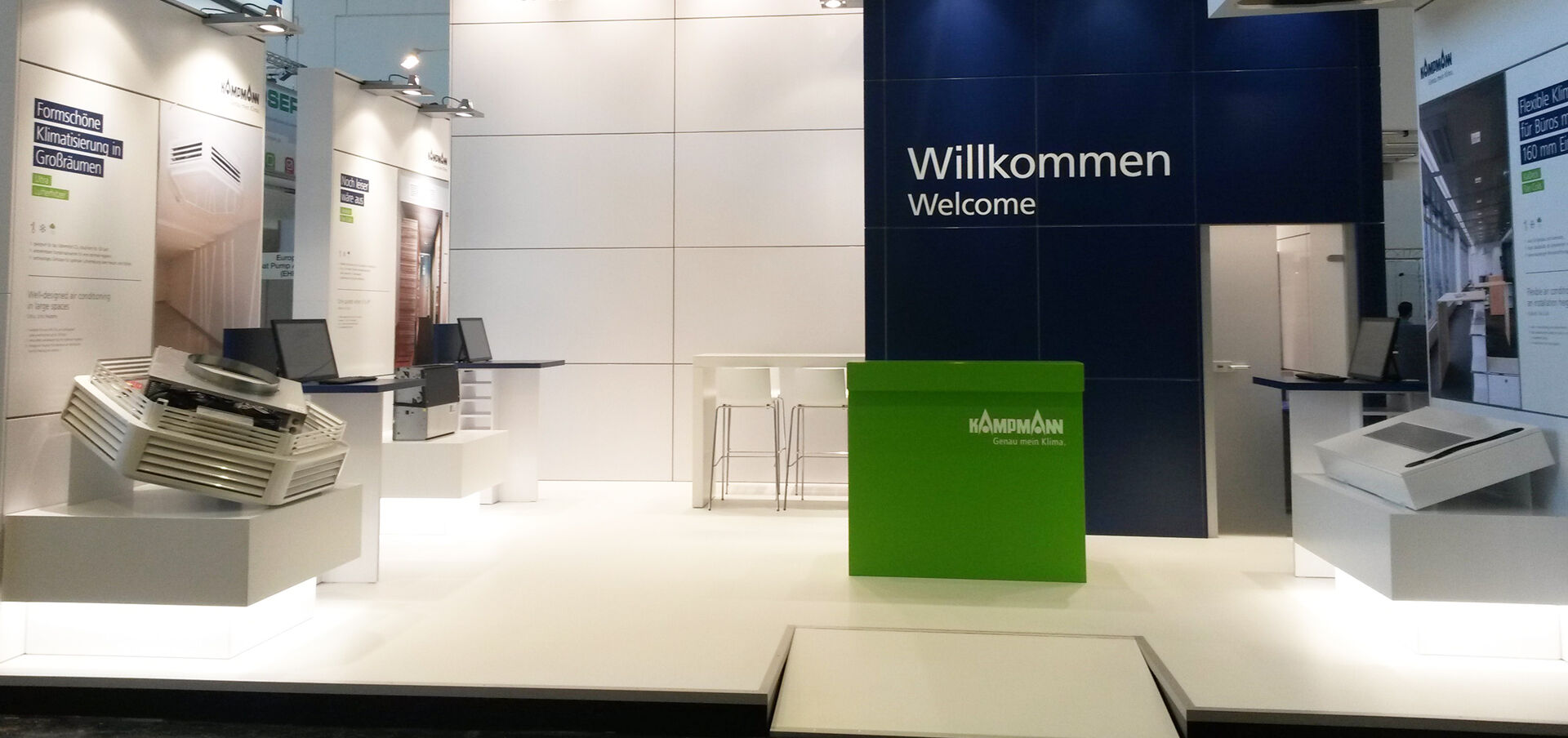 Messestand in Nürnberg auf der Chillventa