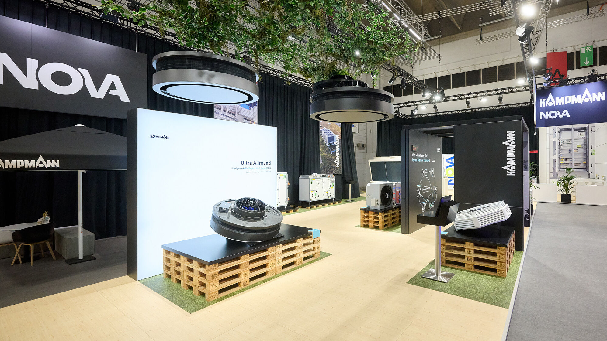 Trade fair construction at the ISH in Frankfurt by Isinger and Merz