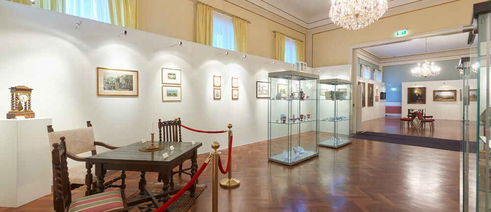 Casinogesellschaft, Wiesbaden, Ausstellungsbau, Ausstellung Wiesbaden im Umbruch, ISINGERMERZ, Ausstellungsdesign