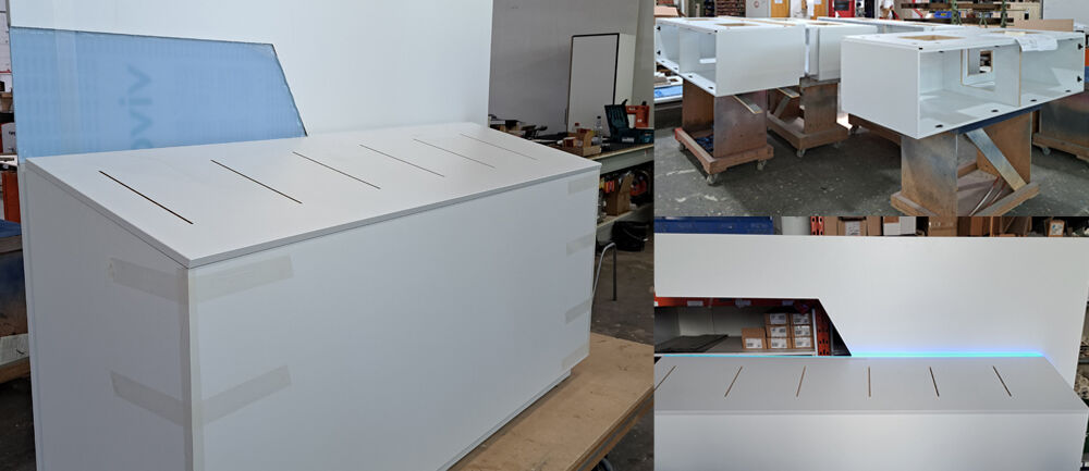 Handwerksarbeiten, Werkstatt, Displaybau, Podestbau, Schreinerei