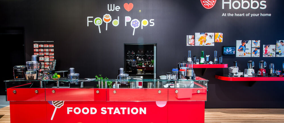 Messestand, Remington, Russell Hobbs, Messe IFA, Messebau ISINGERMERZ, Messetheke