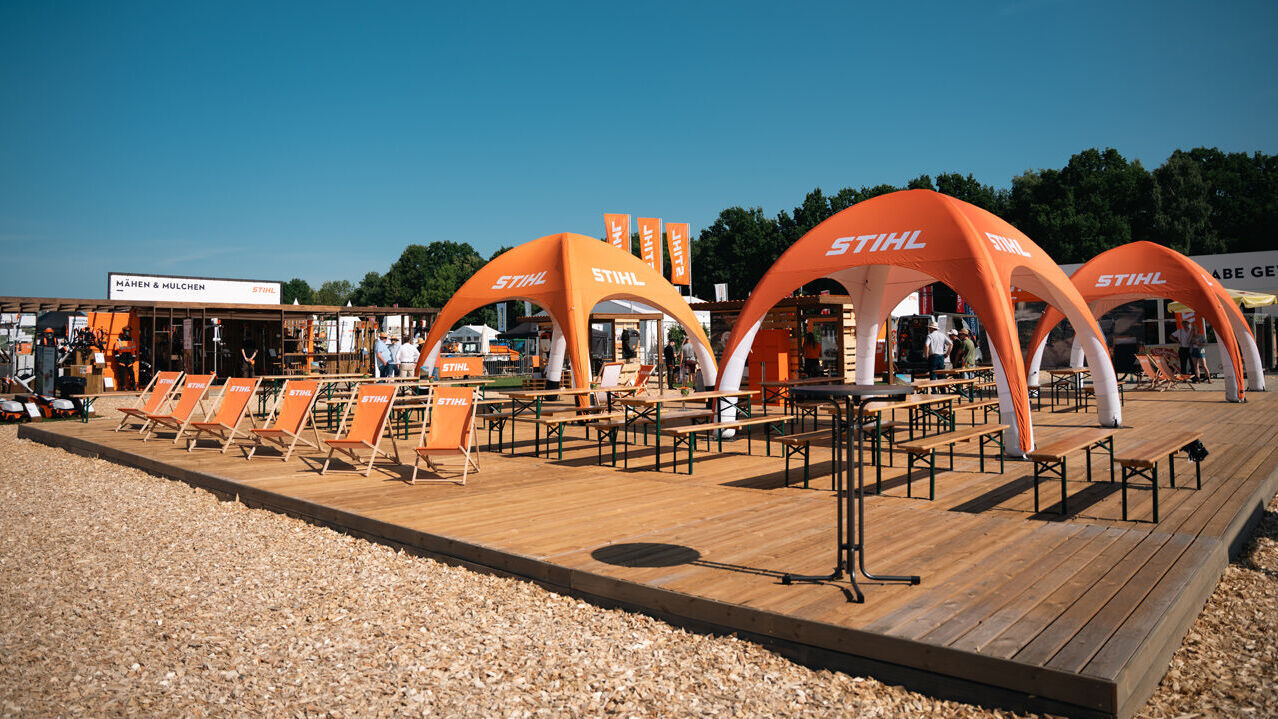 Stihl, event service, ISINGERMERZ, outdoor event 