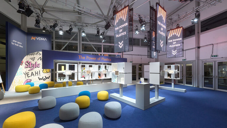 LED Mesh Panels, VDMA, Multimedia im Messebau