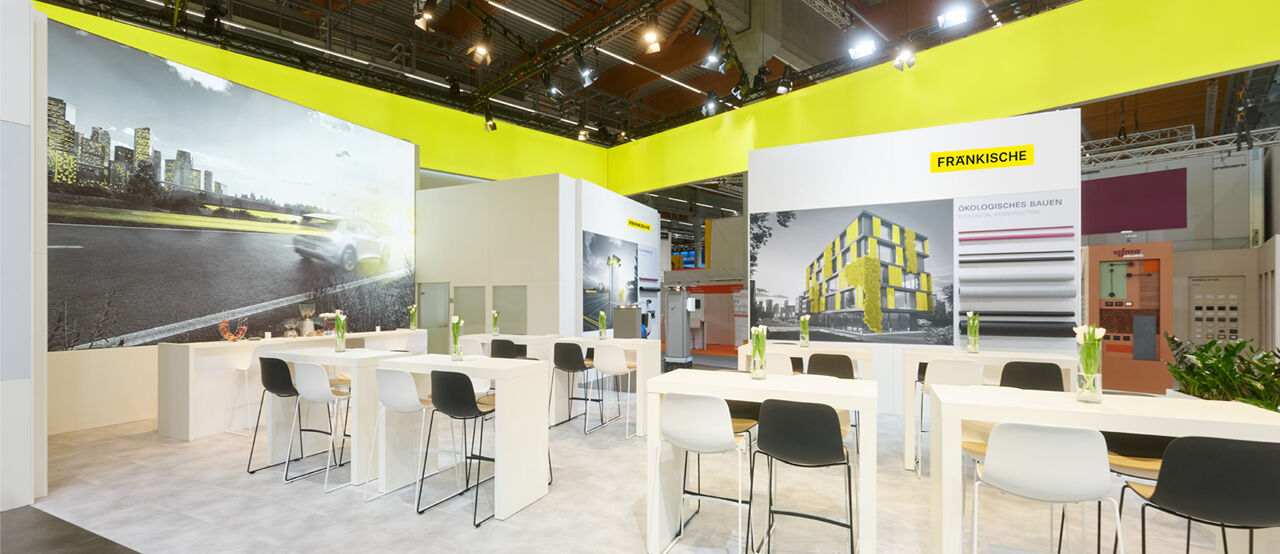 Messetand Light + Building Frankfurt, Isingermerz