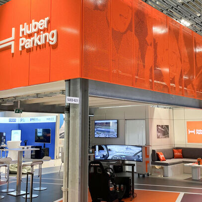 Messedesign, Parkhaus Messestand, Standdesign