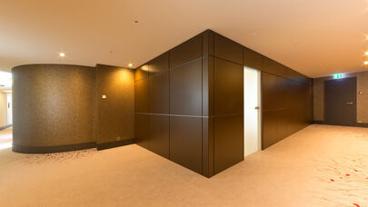 Weltklimakonferenz, Trennwände, Hotel Intercontinental, Davos, Trennwandmieten