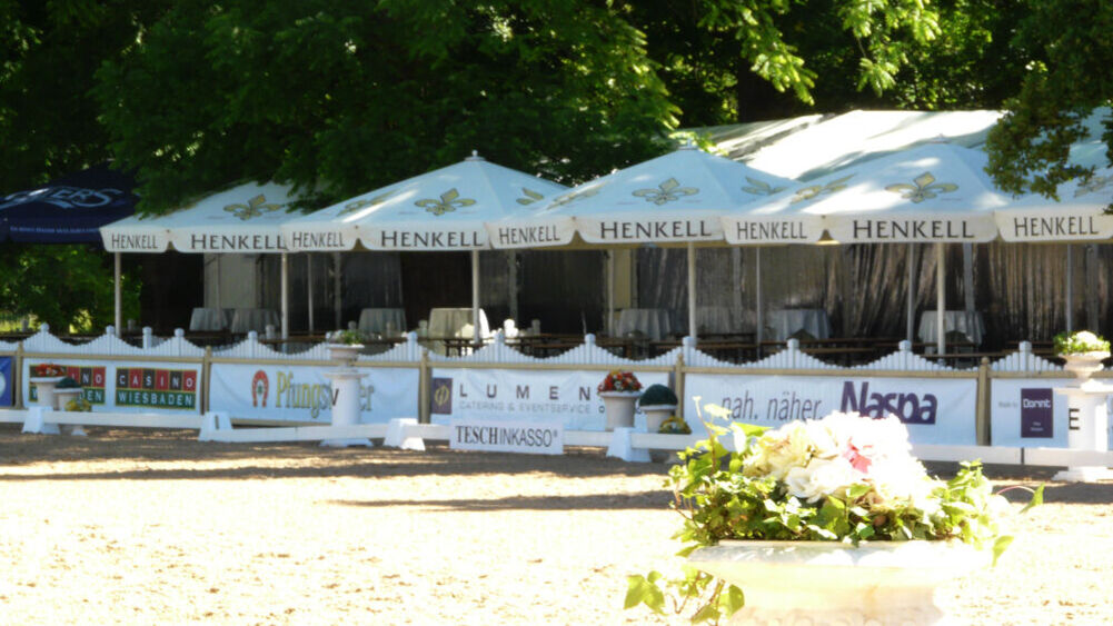 Henkell, Pfingstturnier, Springreiten, Dressur, Eventbau ISINGERMERZ