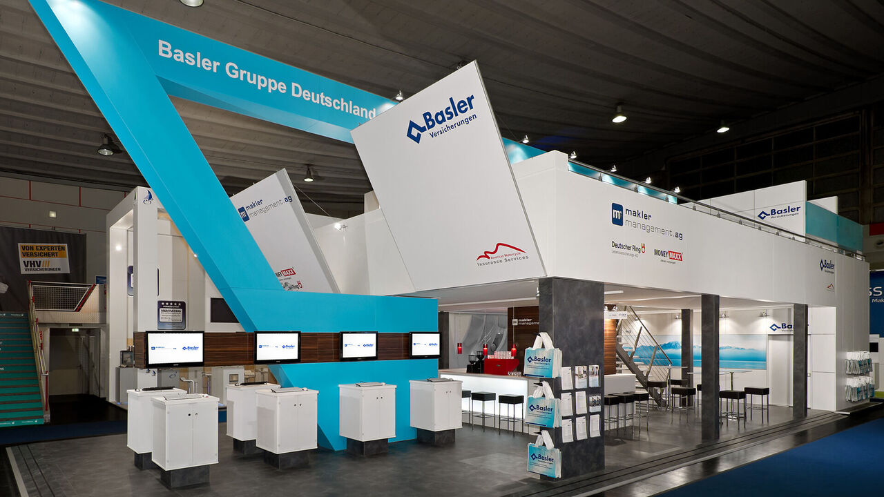 Messestand Basler, Messe DKM, Messebau ISINGERMERZ