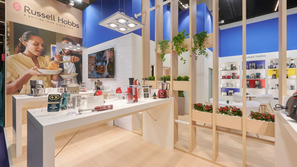 Optimale Produktdarstellung Messe